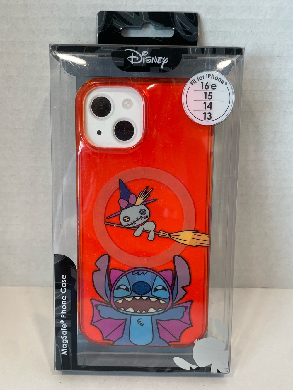 Disney Stitch Halloween MagSafe phone case fits iPhone 13 14 15 16e Snap On